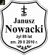 Tablice natrumienne Prawosławne - wzór J