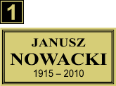 Tabliczki urnowe Prawosławne - wzór Z1